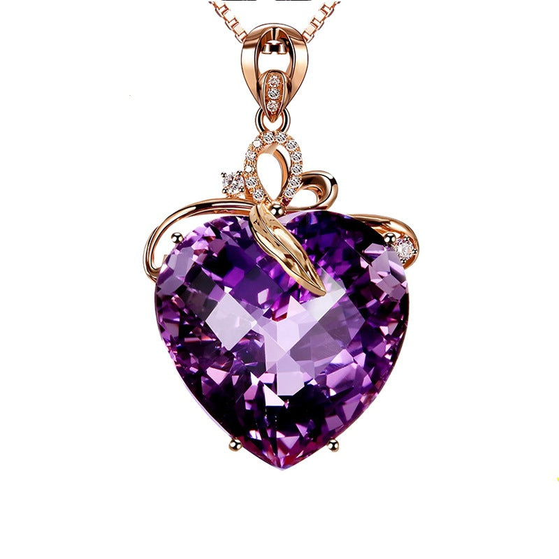 Violet Necklace for Beautiful Women