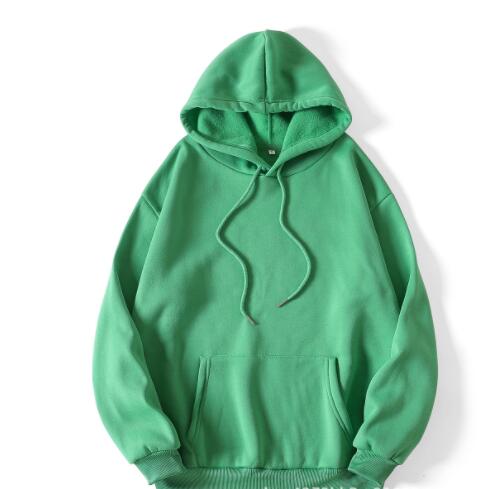 Fashion Solid Color Pullover Hoodie Sweater