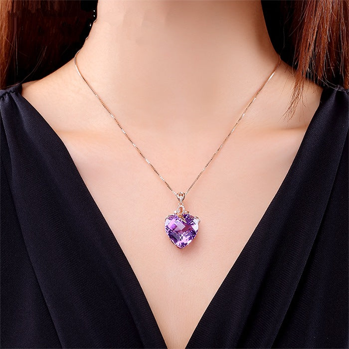 Violet Necklace for Beautiful Women