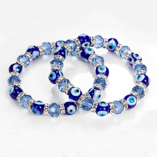 Demon Eye Crystal Bracelet