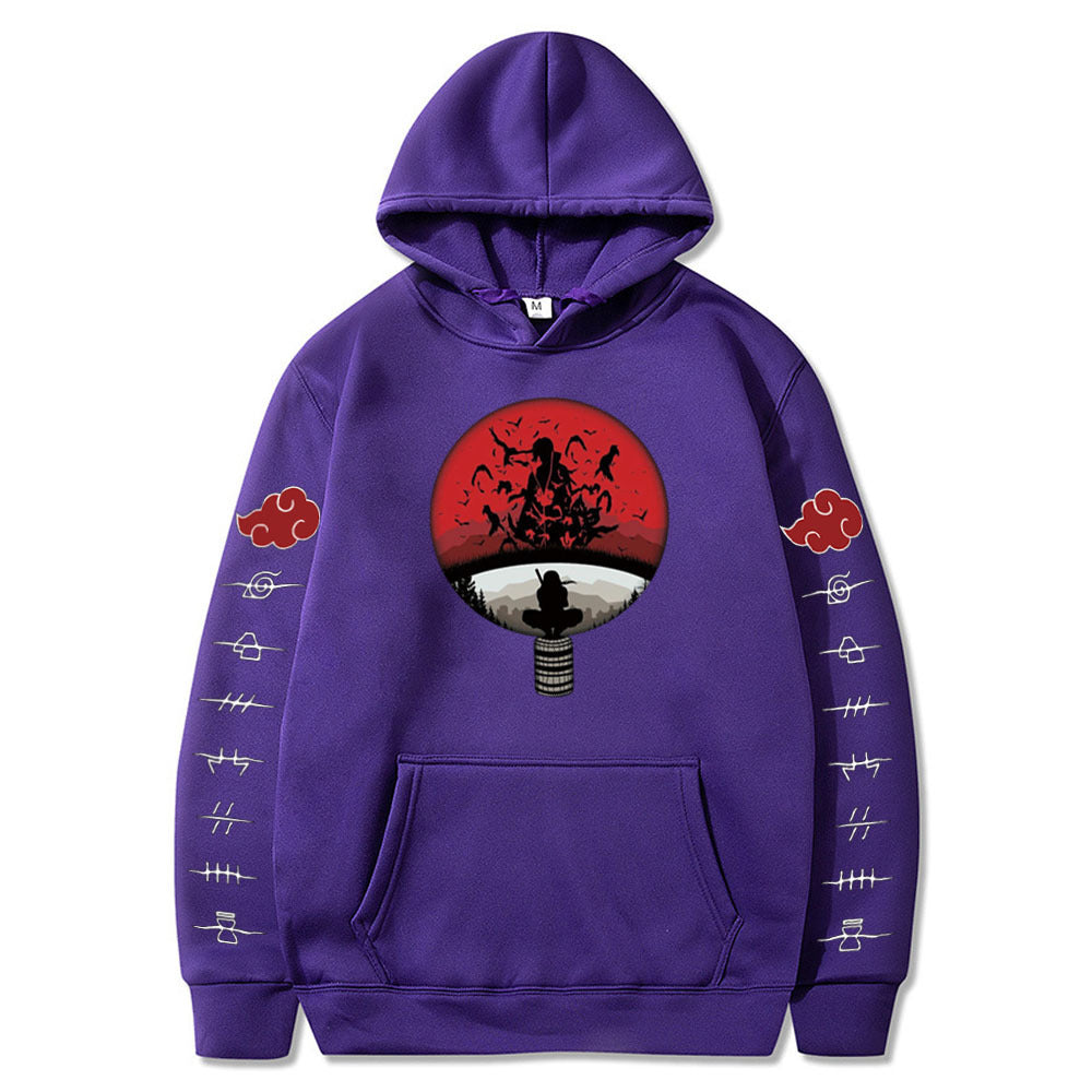 Hoodie Anime Naruto Hoodies Women/men Cool Uchiha