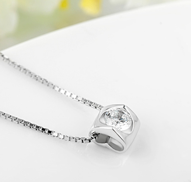 Heart Shaped Pendant 925 Silver