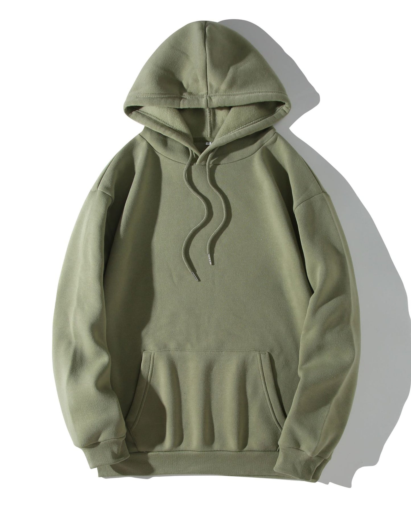 Fashion Solid Color Pullover Hoodie Sweater