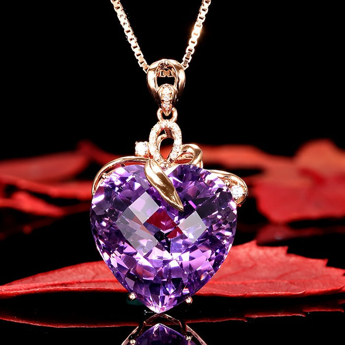 Violet Necklace for Beautiful Women