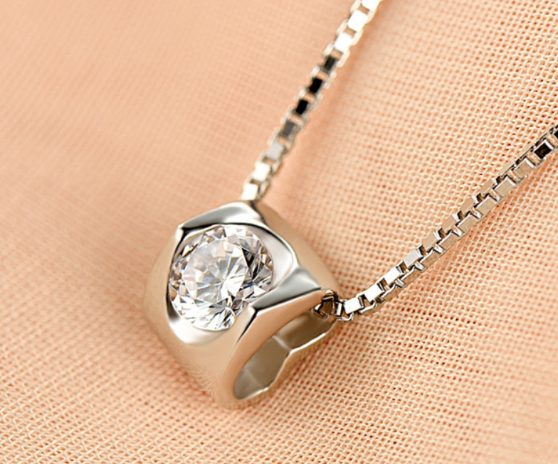 Heart Shaped Pendant 925 Silver