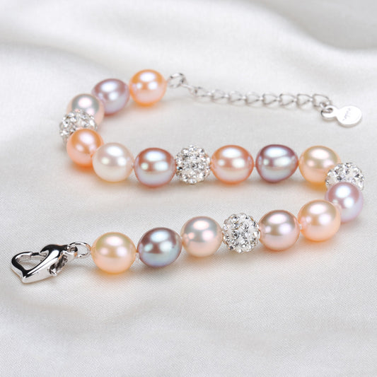 Beautiful Multicolored Pearl Bracelet