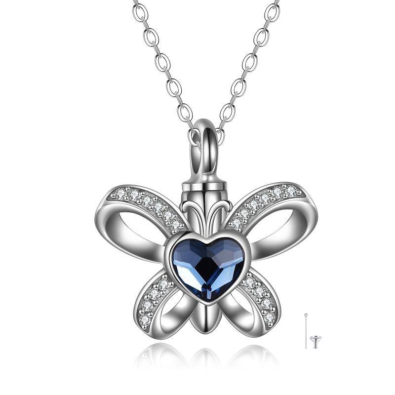 SAYCONA Heart Butterfly Necklace