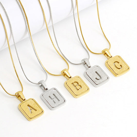 SAYACONA Alphabet - 18K Necklace