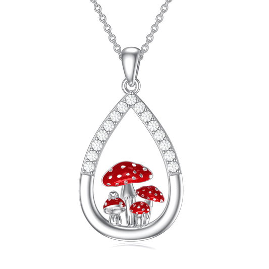 SAYCONA Mushroom Necklace